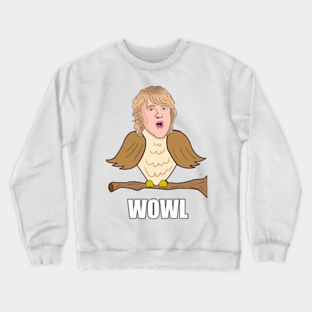 WOWL Crewneck Sweatshirt by Barnyardy